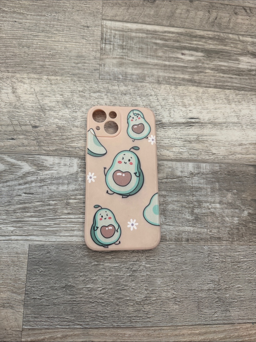 Amazon Pink Avocado Cartoon Phone Case